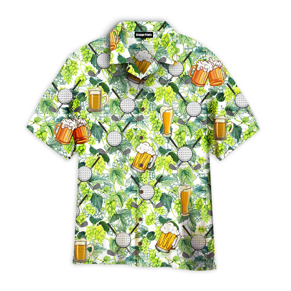 Golf And Beer Aloha Hawaii Shirt For Men Women Ha32609