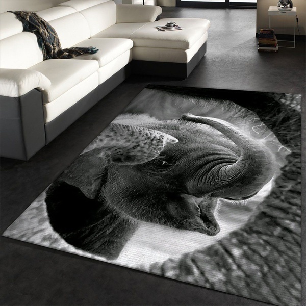 Elephant Rug Living Room Carpet