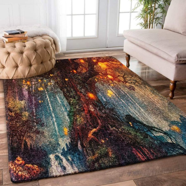 Tree Light Halloween Rug RCDD81F21719