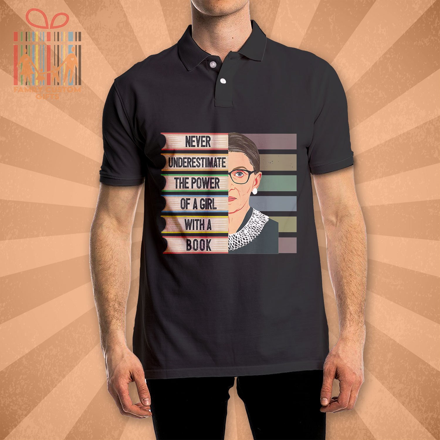 Custom Polo Shirts Feminist Ruth Bader Ginsburg Rbg Quote Girl Polo Shirt For Women