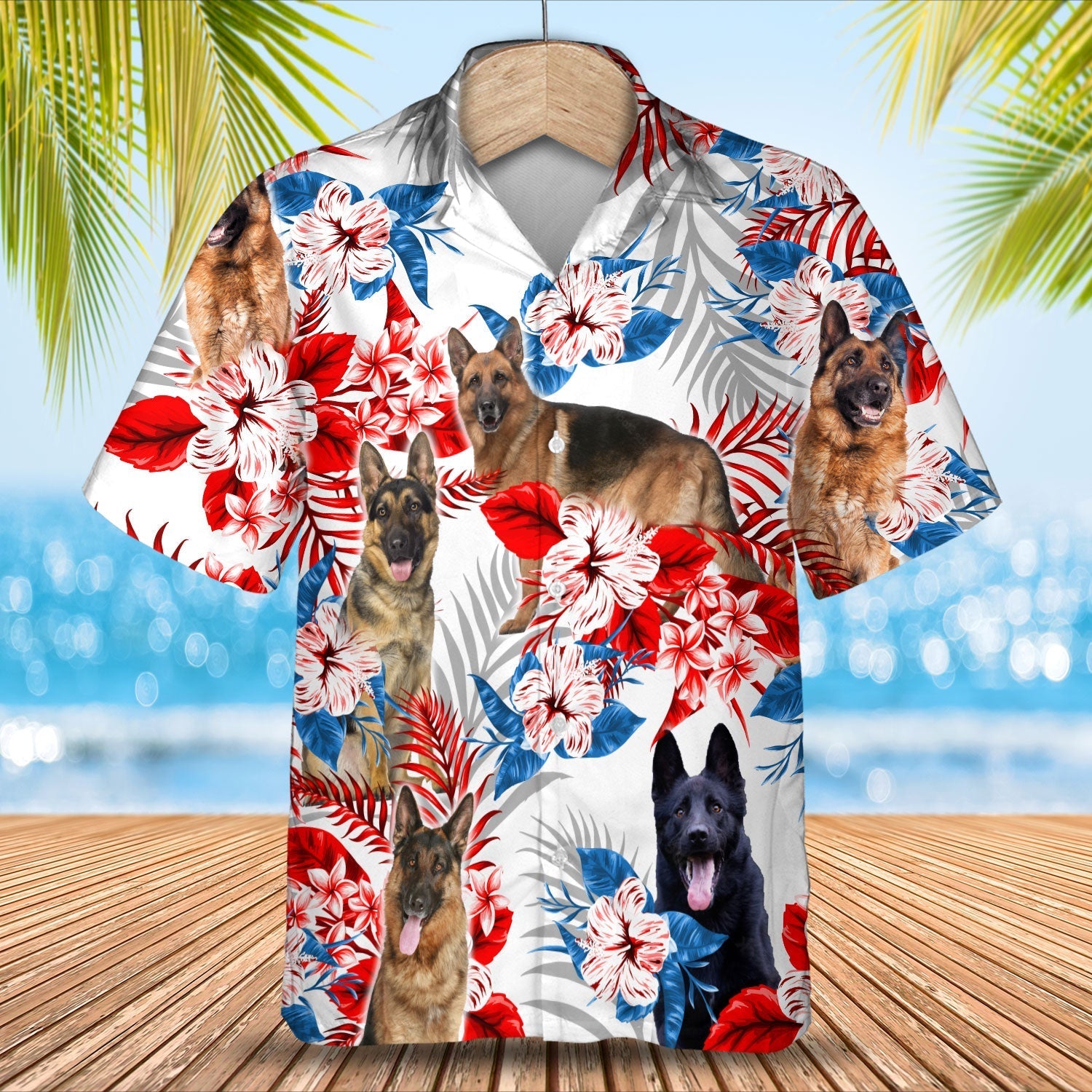 German Shepherd Hawaii Shirt Summer Aloha Hawaii For Men And Women Ha81981