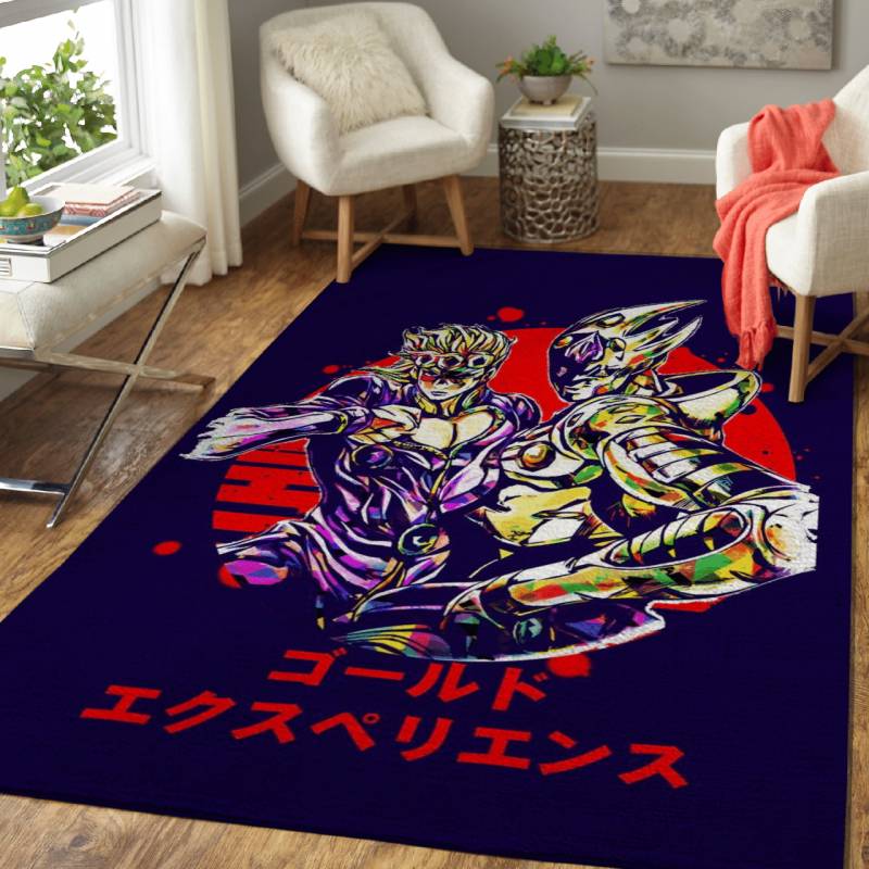 GIorno And Golden Wind Anime Art Area Rug – Carpet