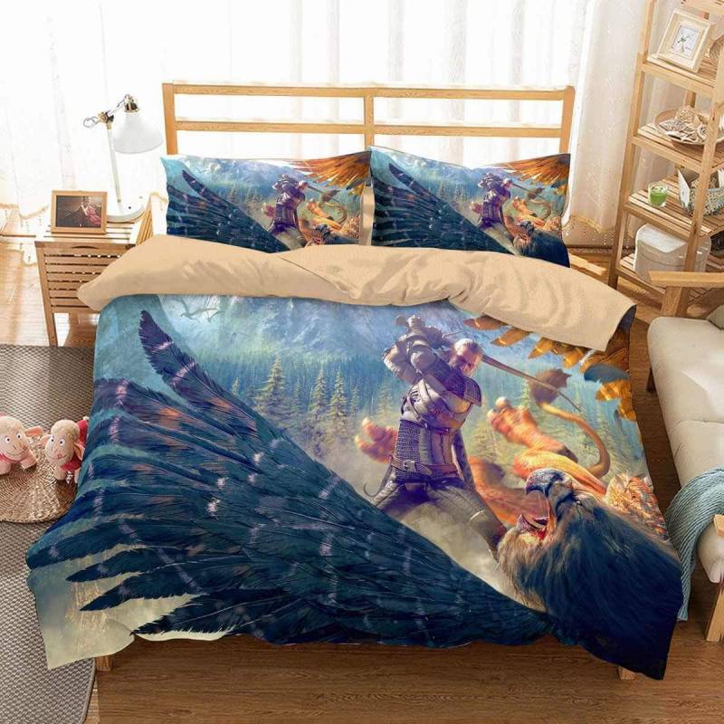 3D Customize The Witcher 3 Wild Hunt Bedding Set Duvet Cover Set Bedroom Set Bedlinen