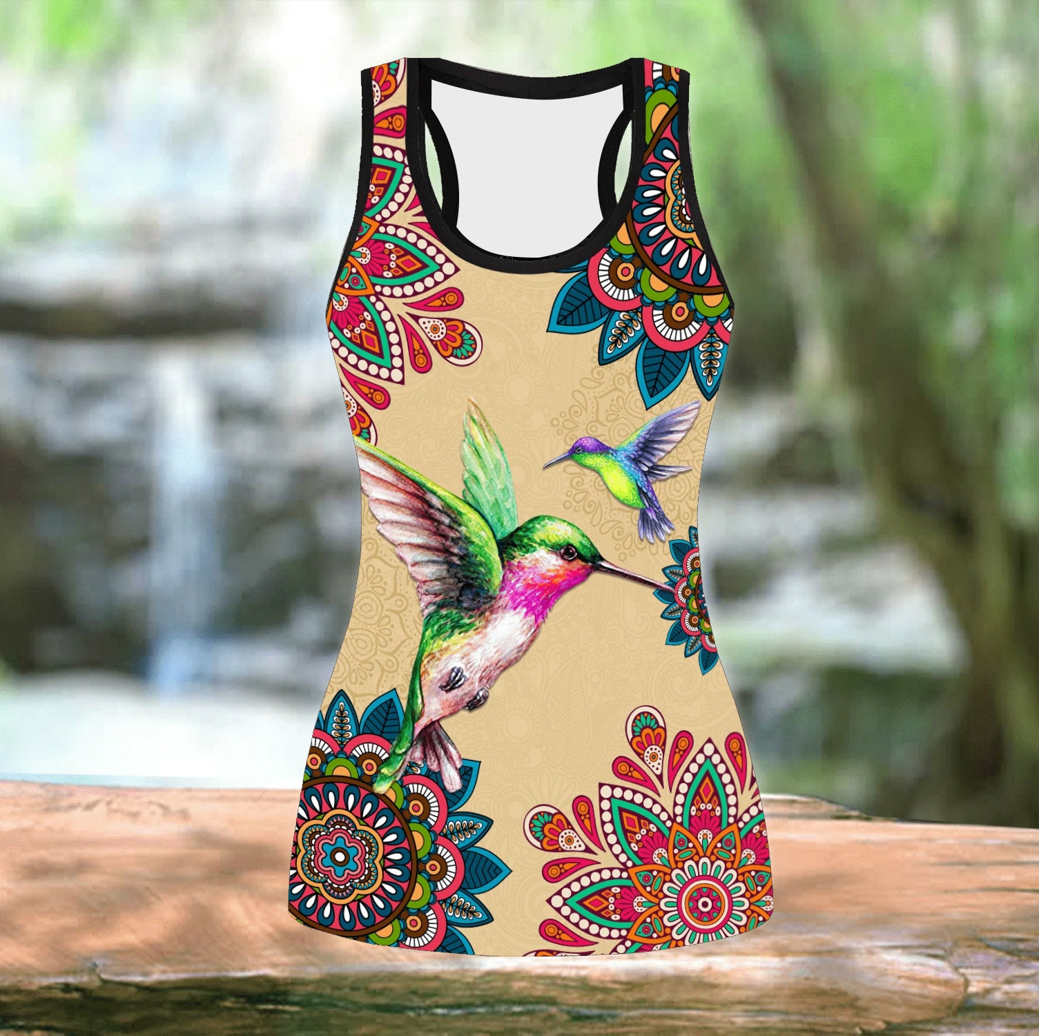 Hummingbird Combo  Legging+Tank Top