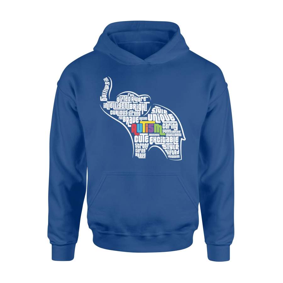 Autism Awareness Elephant Awesome Autism Awareness Hoodie | Autism Awareness Shirt