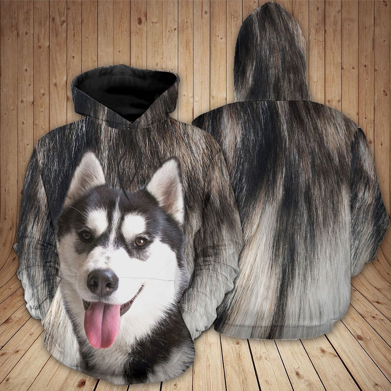 Husky 3D All Over Print Shirt
