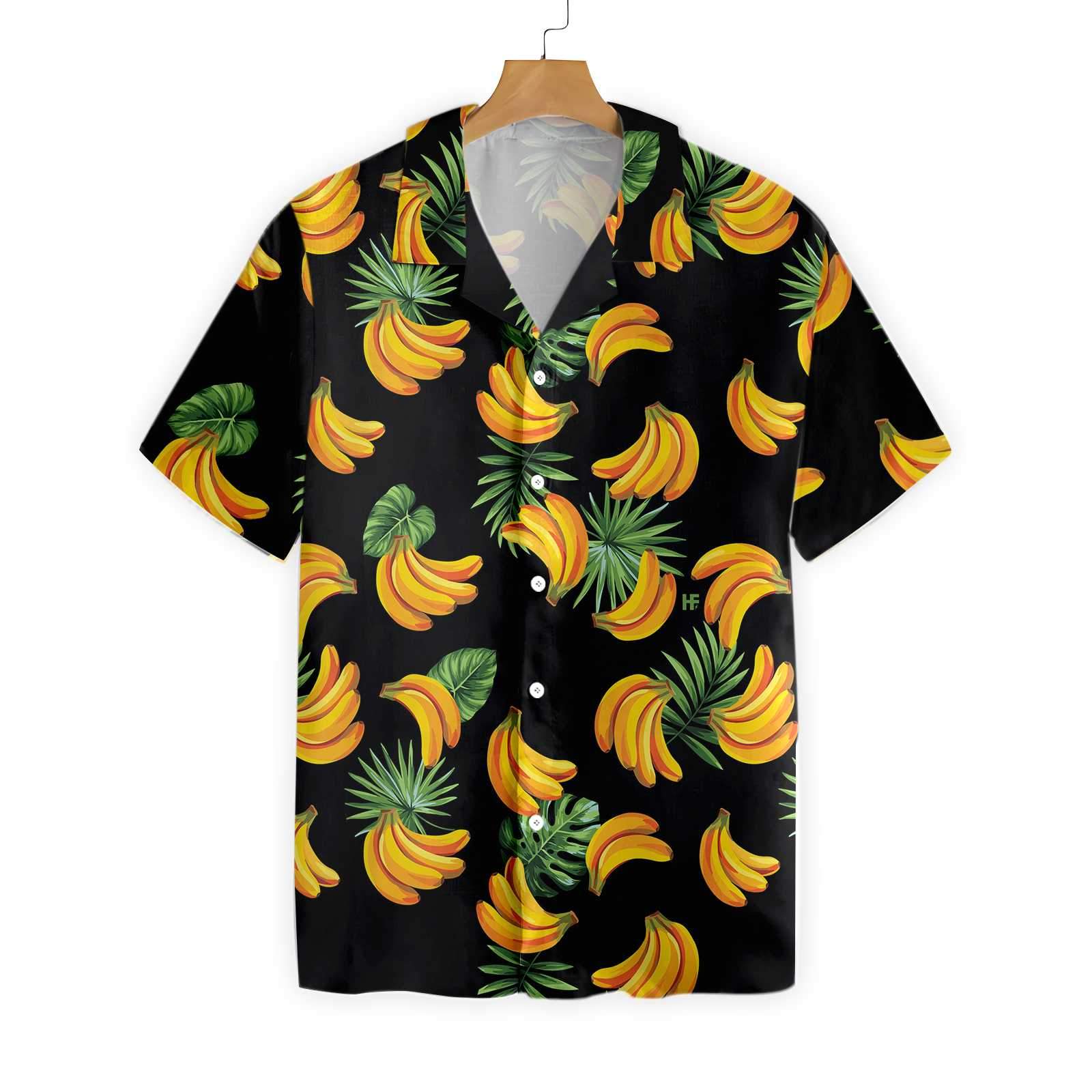 Banana Tropical Palm Leaves Hawaii Shirt Ha15835