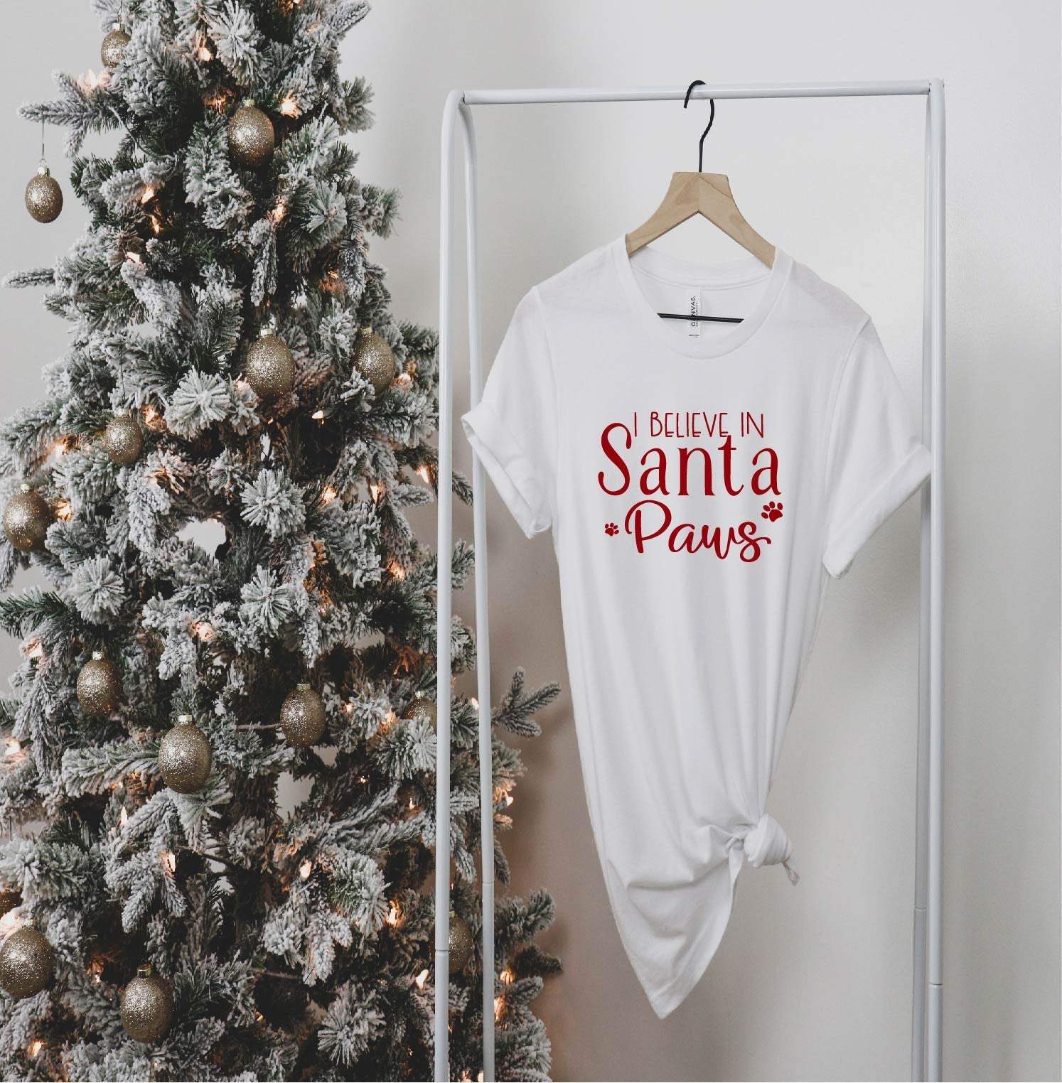 Santa Paws Christmas Shirt, Pet Christmas Shirt, Christmas, Christmas Shirt,Animal Lover Shirt, Animal Lover Shirt,Christmas Gift Idea,Gift