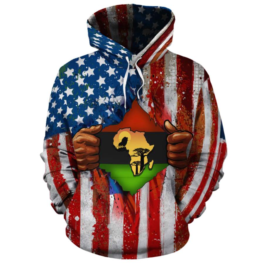 Africa Inside All-over Hoodie