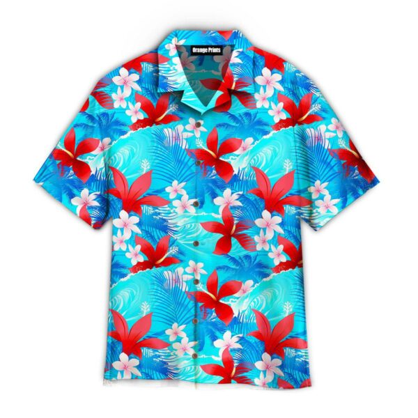 Summer Beach Flower Tropical Pattern Hawaii Shirt For Men Women Ha84218