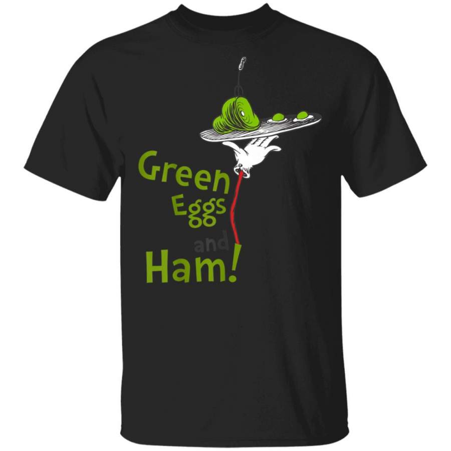 Dr. Seuss Green Eggs and Ham Title T-Shirt - ReadingLLC