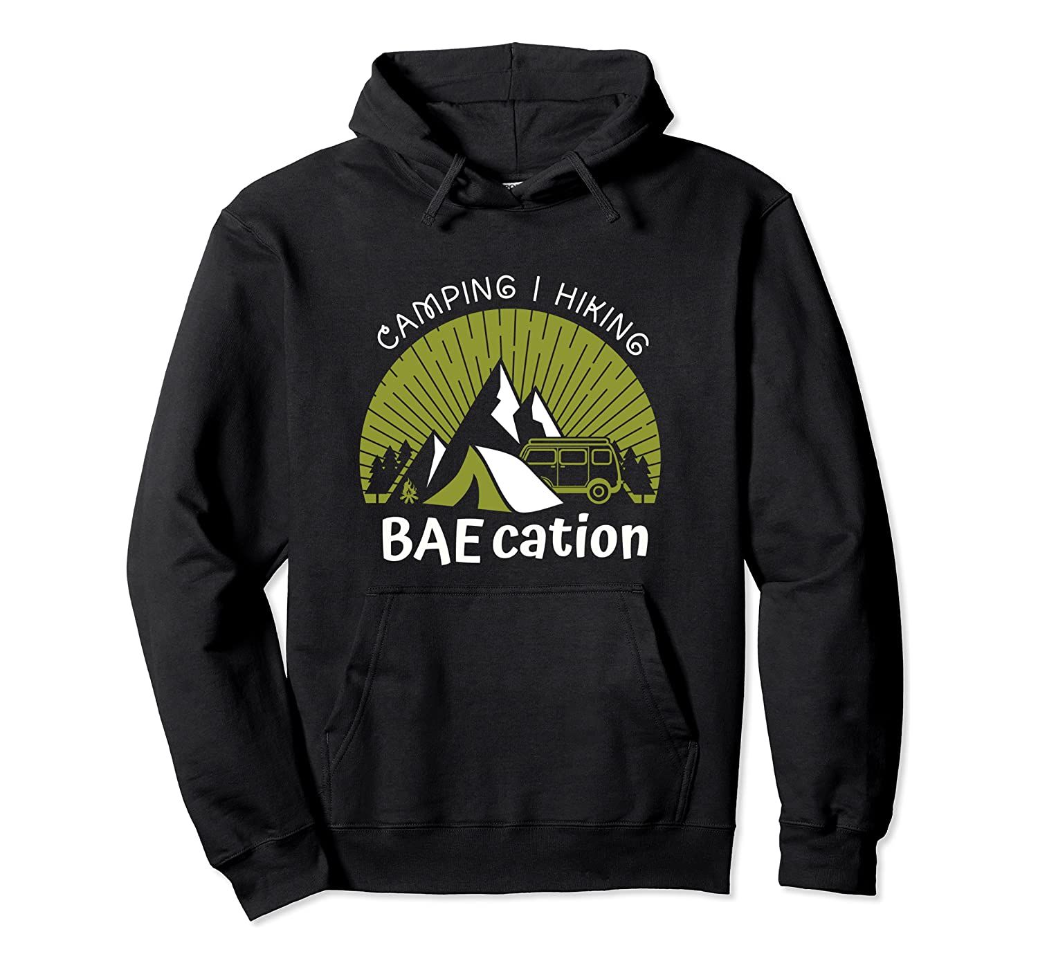 Hiking Camping Baecation Bae Vacation For Couples Pullover Hoodie T-Shirt, Sweatshirt, Tank Top