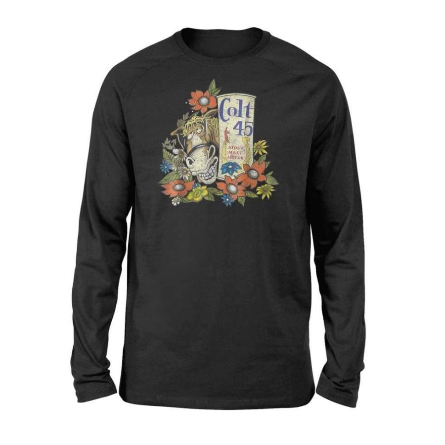 Stout Malt Liquor Beer Brewing Lovers Awesome Cool Shirt – Standard Long Sleeve