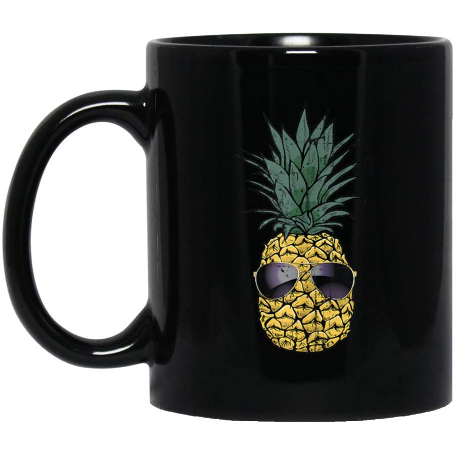 Vintage Pineapple Cute Island Fruit Food Clothing Pajama Coffee Mug