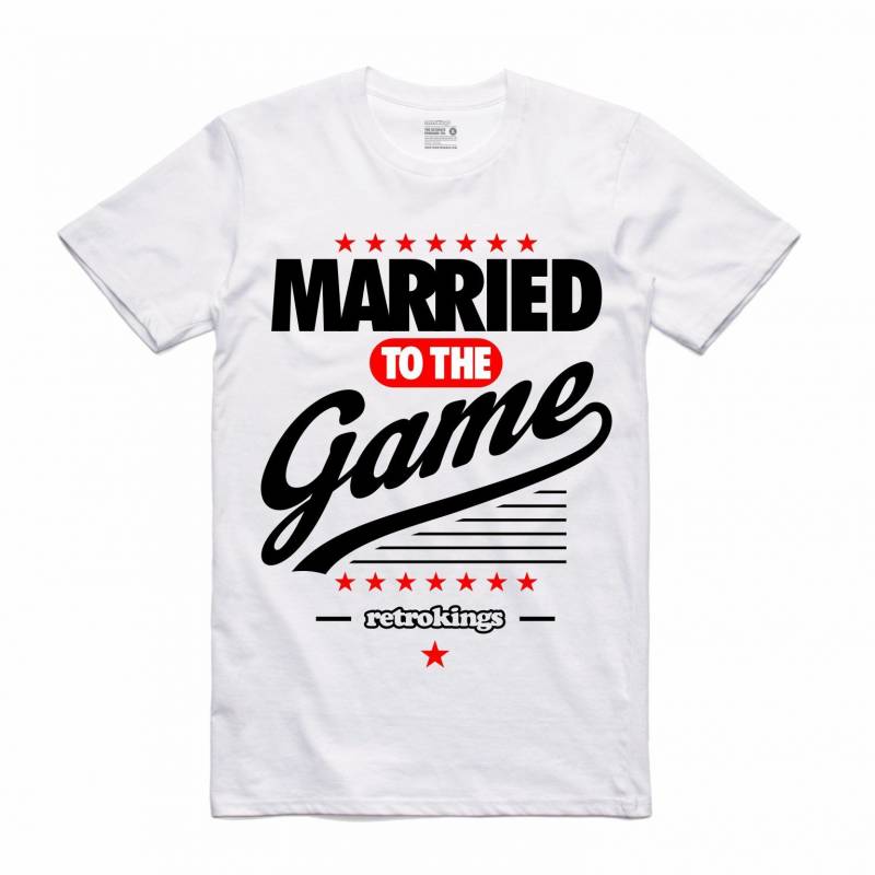 MARRIED TO THE GAME “CANDY CANE” 14 (WHITE T-SHIRT)