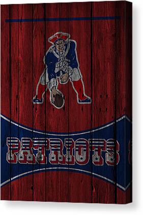 48 New England Patriots Joe Hamilton Canvas Print