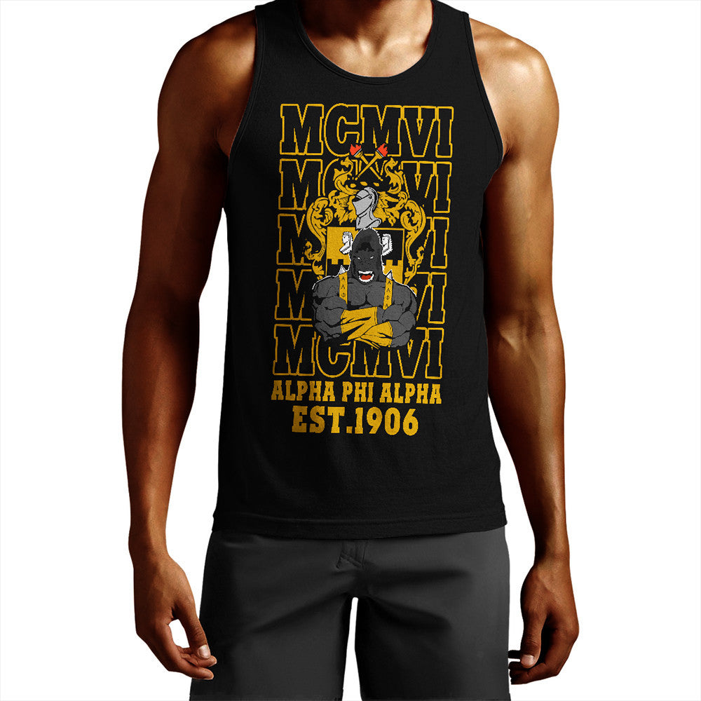 Wonder Print Shop Tank Top – Alpha Phi Alpha Mcm Style Tank Top