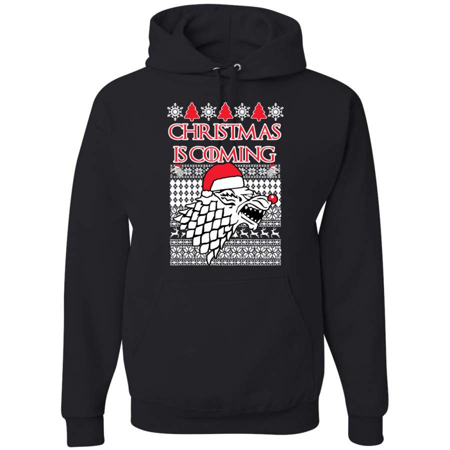 Christmas is Coming | GoT Stark Unisex Graphic Hoodie Sweatshirt