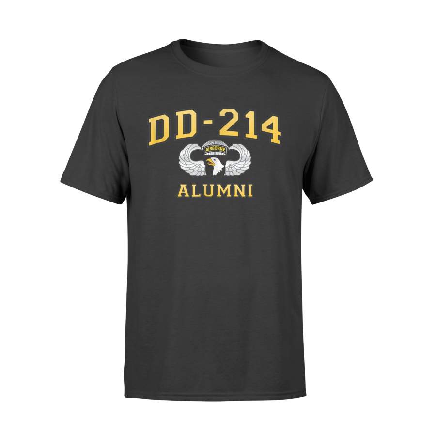 DD-214 US Army 101st Airborne Division Alumni T-Shirt