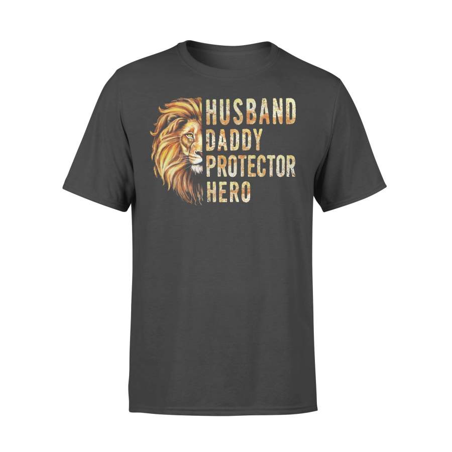 Lion Husband Daddy Protector Hero Shirt