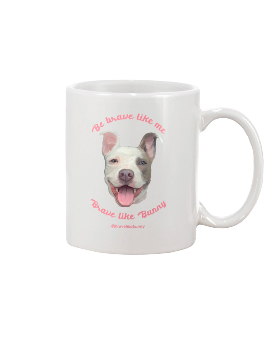 Cute Bunny – Brave Like Me, Brave Like Bunny Official 11Oz Mug