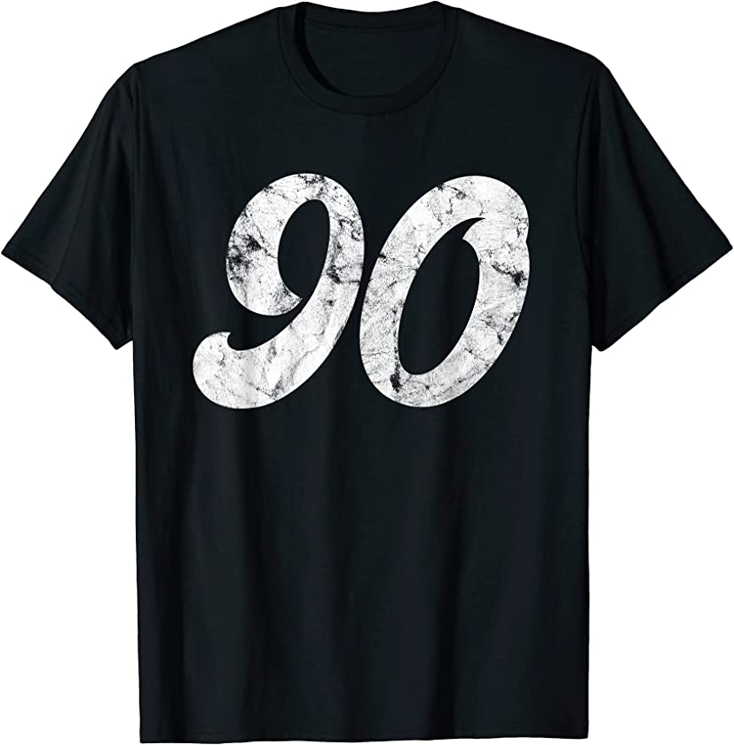 90th Birthday motif | Classic Vintage Women Men 90 year old T-Shirt