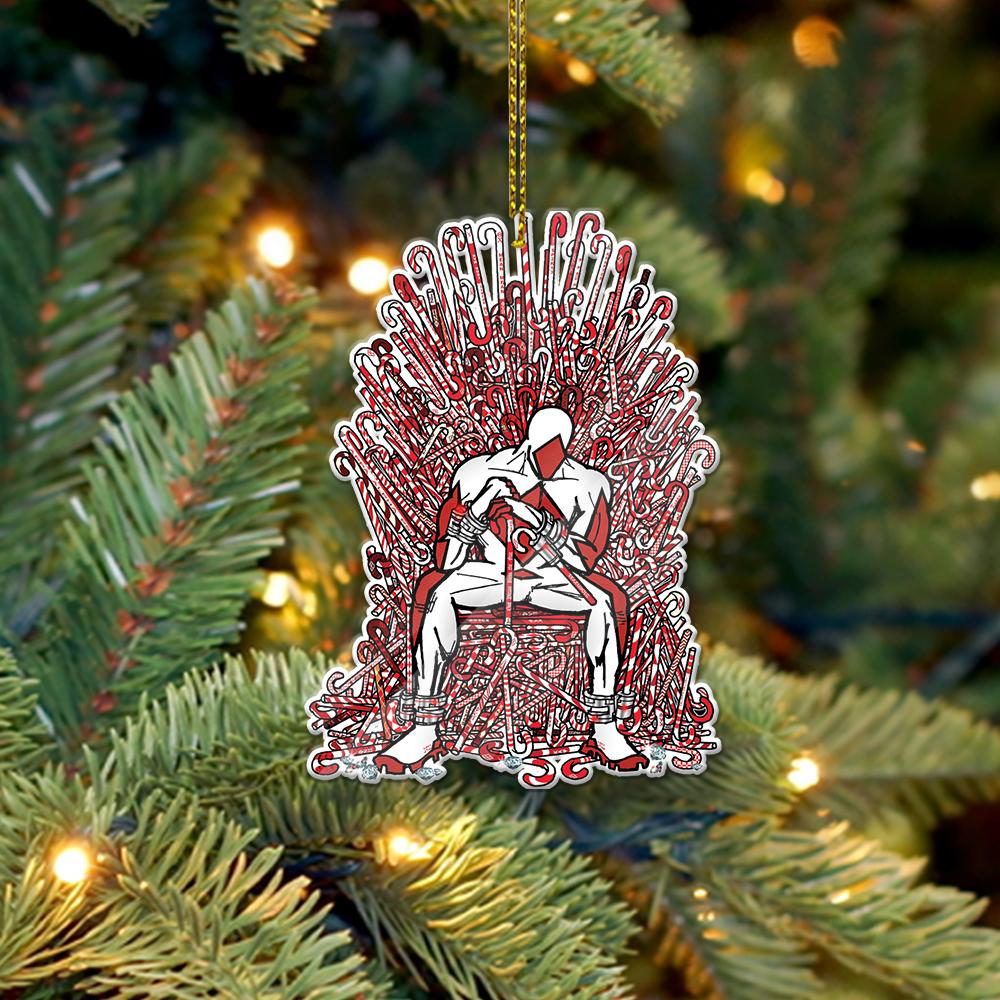 Wonderprint Ornament – Kappa Alpha Psi Thrones Shape Acrylic Ornament Lt10