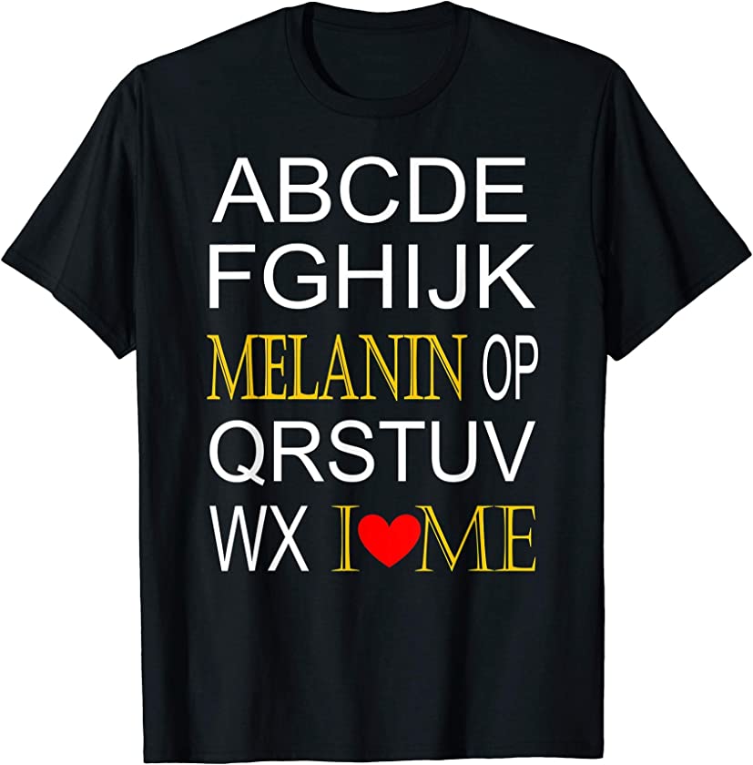 African American Child Melanin Gift for Family T-Shirt