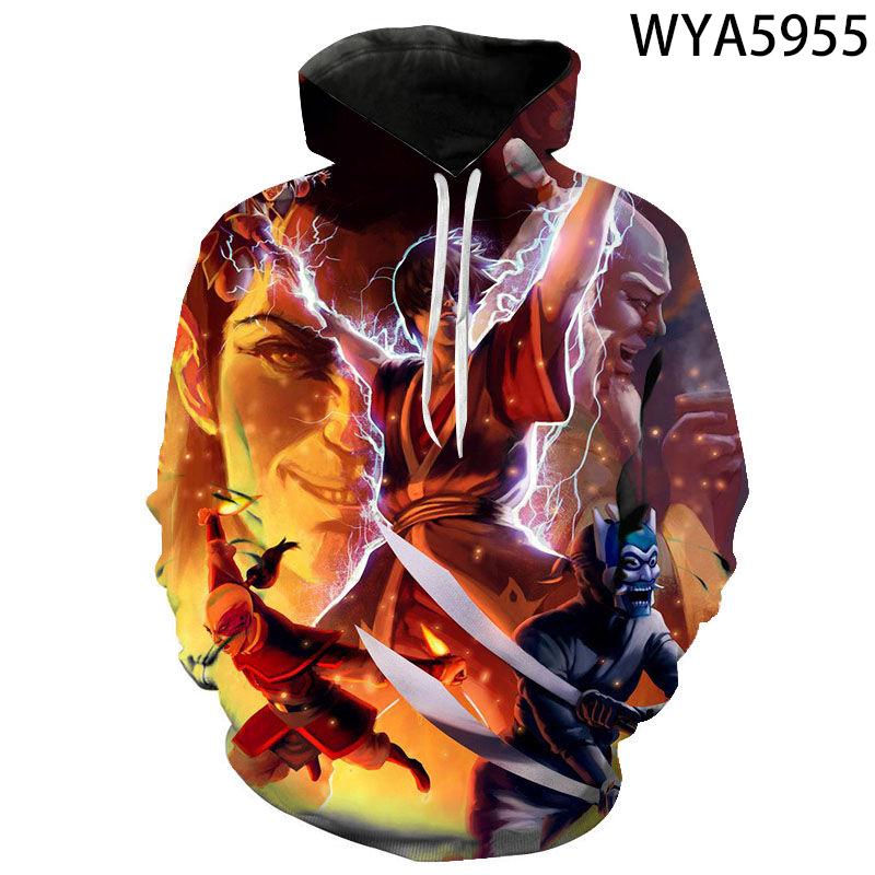 3D Printed Avatar The Last Airbender Hoodies – Anime Pullovers Sweatshirt