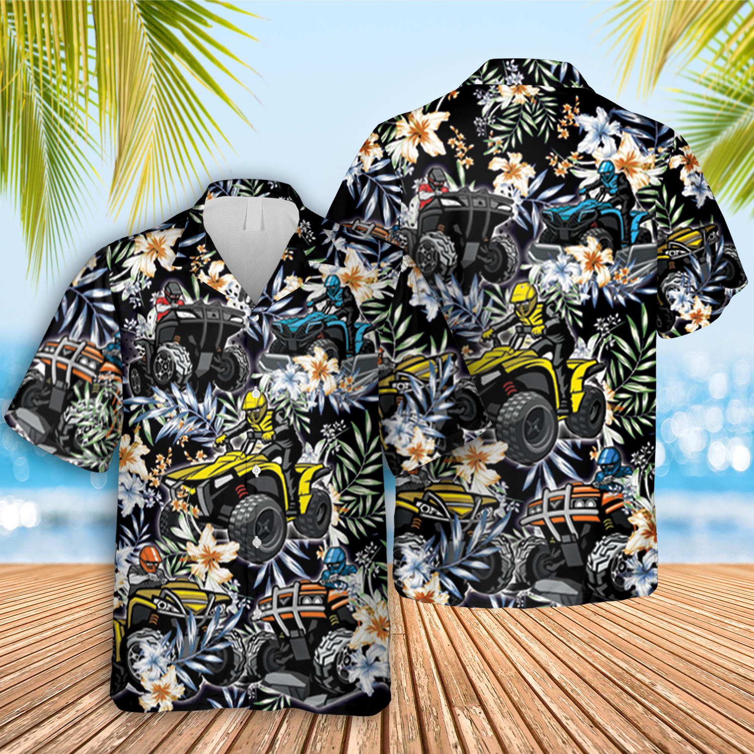 Atv Hawaii Summer Outfit Gift For Mom Ha43685