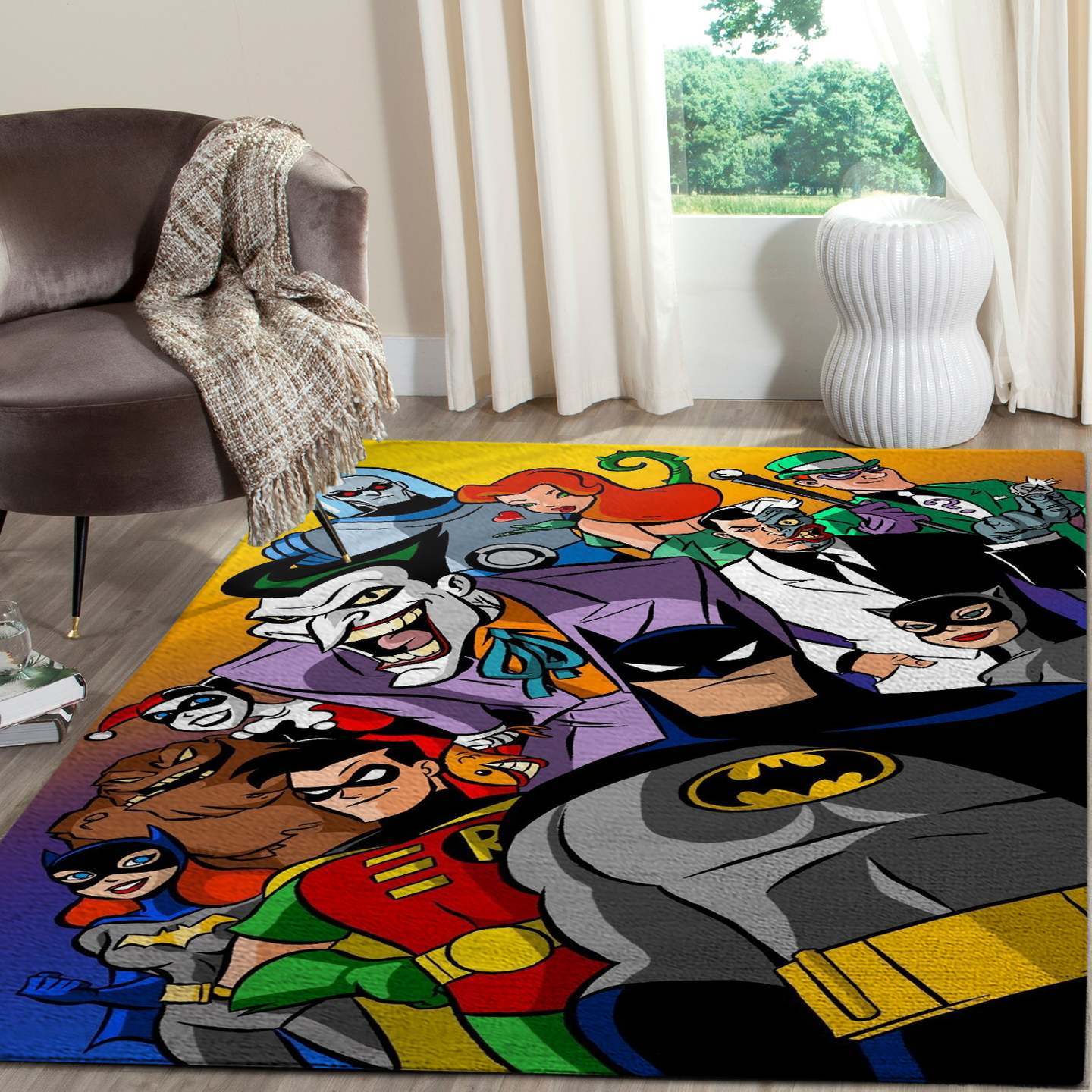 The 20 Rug Batman Area Rugs DC Comics SuperHero Movies Living Room Carpet FN081126 Christmas Gift Floor Decor