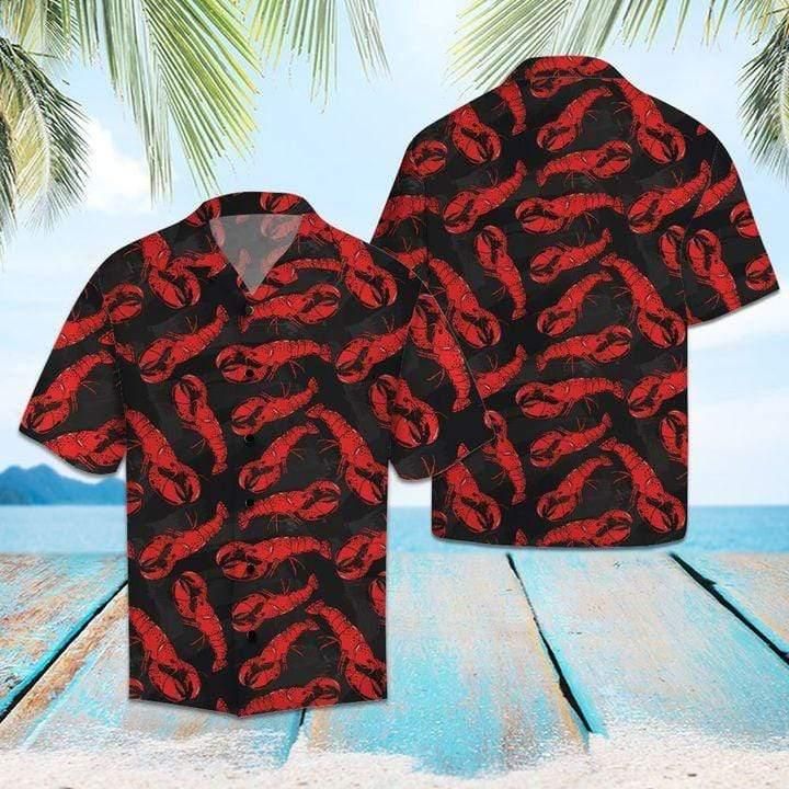 Amazing Lobster Tropical Aloha Hawaiian Shirt Colorful Short Sleeve Summer Beach Casual Shirt For Men And Women