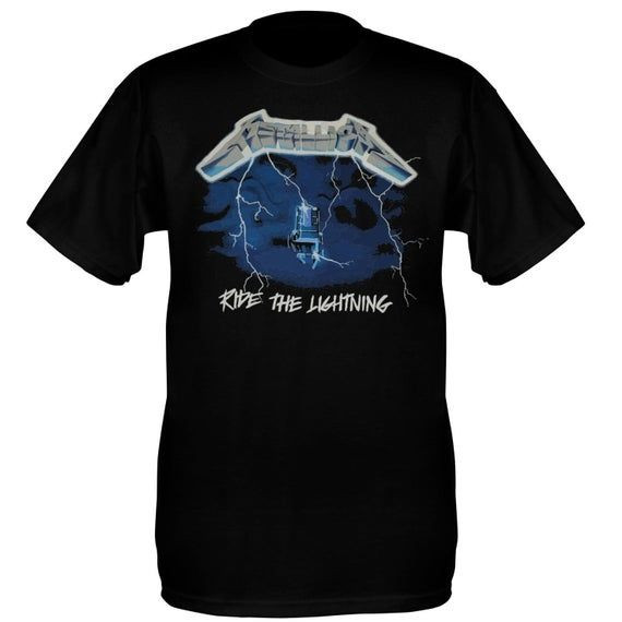 Metallica Vintgae Ride The Lightning Us Tour 1985 Shirt