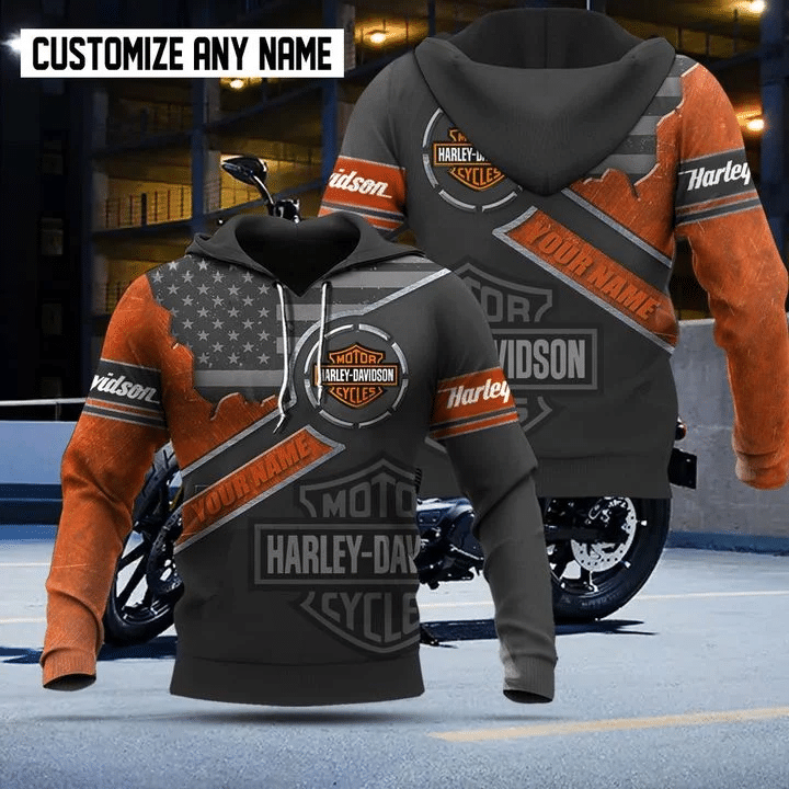 PHT132103A06 HARLEY DAVIDSON MOTO HOODIE CUSTOM NAME – Fashion Store