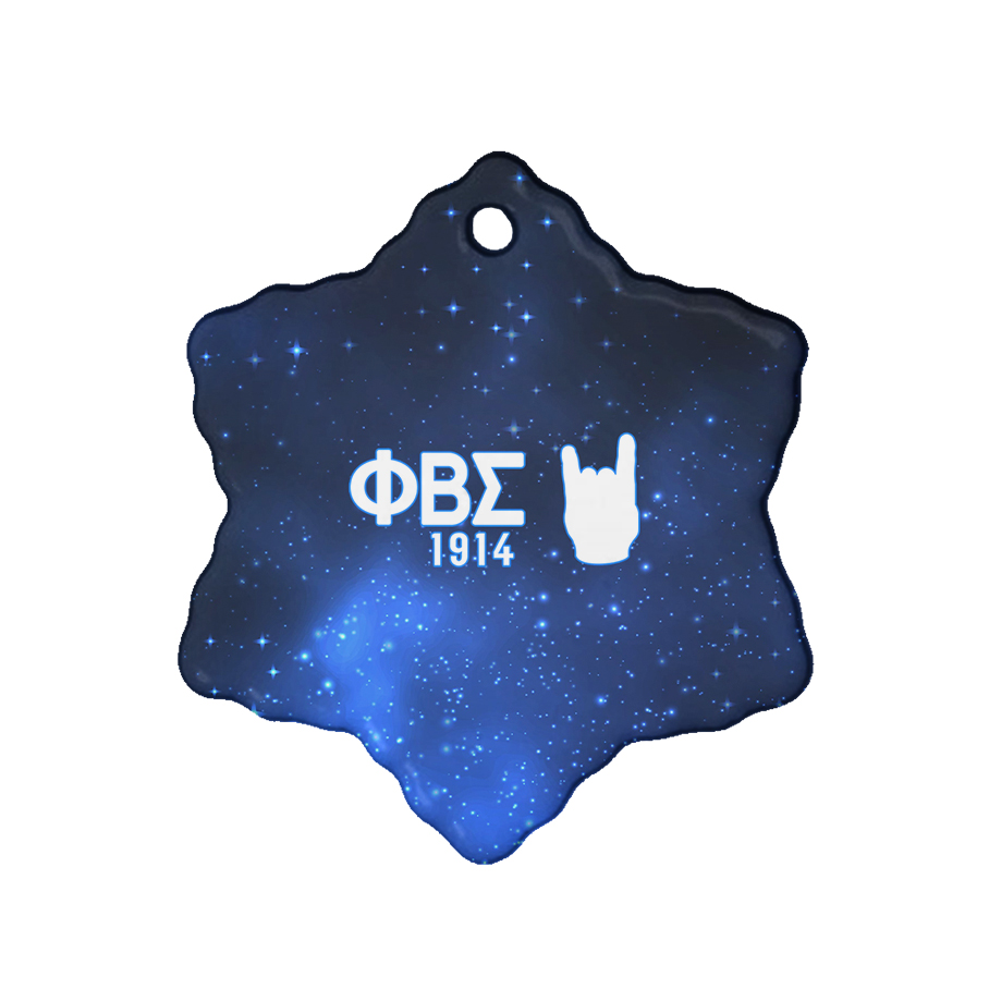 Phi Beta Sigma Ornament – Fraternity Galaxy Ornament