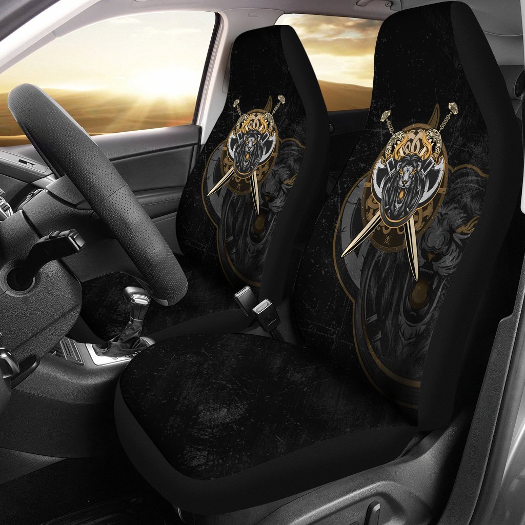 Viking Car Seat Covers Lion A27