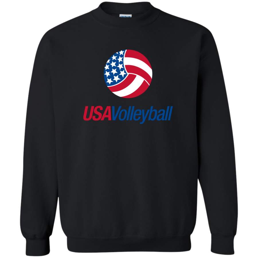 USA Volleyball Crewneck Pullover Sweatshirt T-Shirt