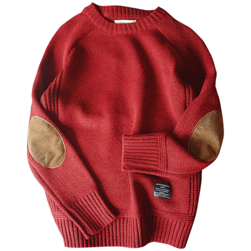 2022 Autumn Men Causal Pullover Sweater Fashion Patch Designs Knitted Sweater Male Harajuku Streetwear O Neck Pullovers M-5XL alx