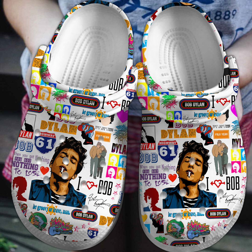 Bob Dylan Crocss Clogs For Men Women And Kid Kifeml45