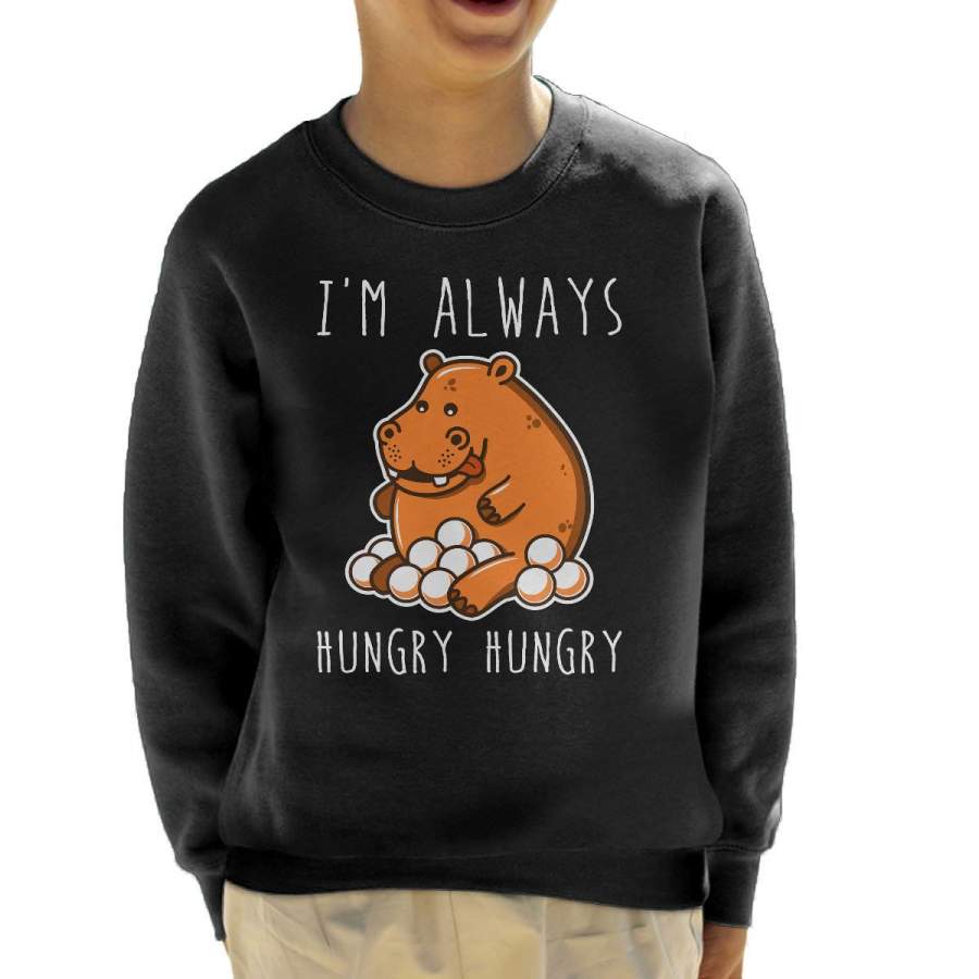 Hungry Hungry Hippos Kid’s Sweatshirt