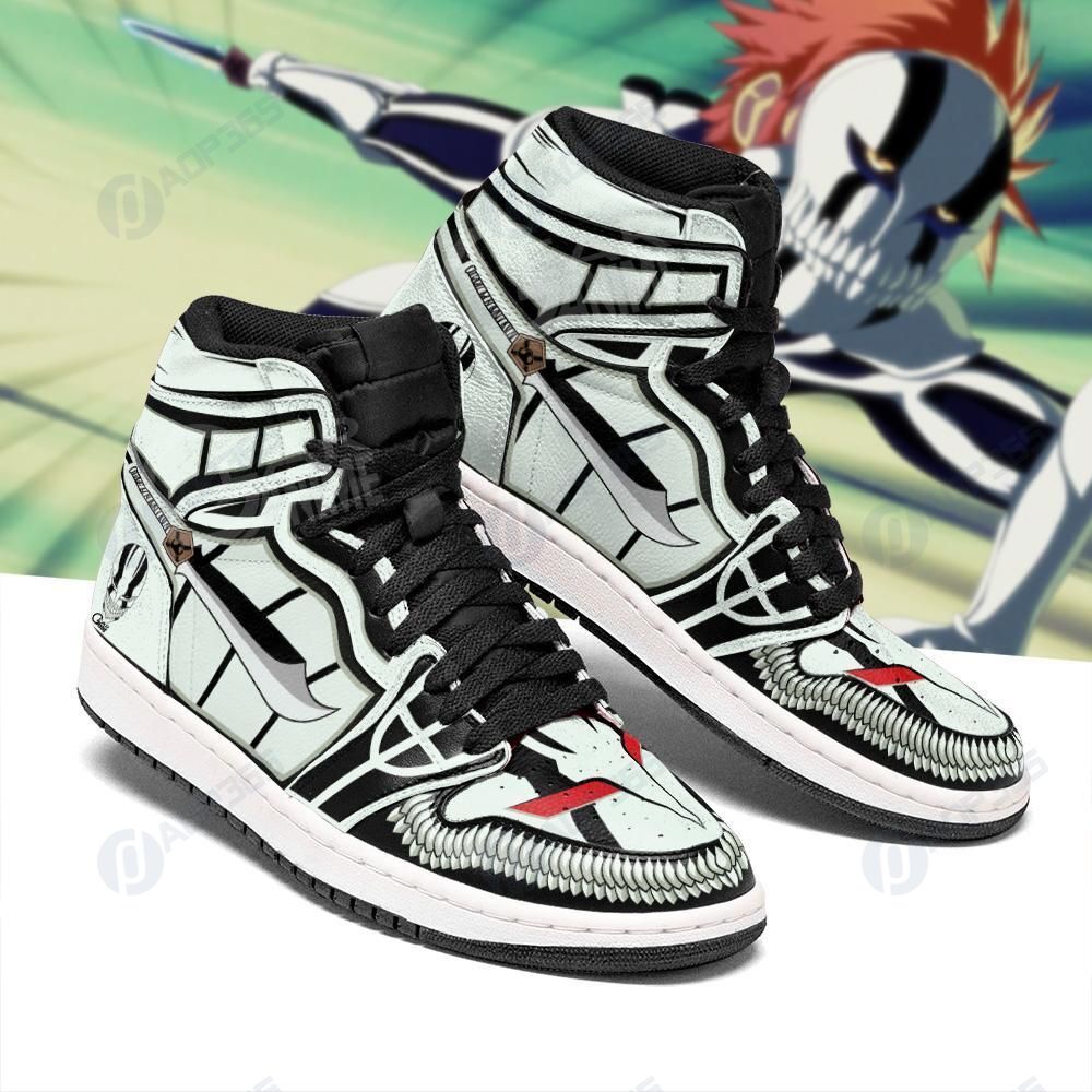 Ichigo Shoes Hollow Fullbringer Sneakers High Top Bleach Shoes Air Jordan 13 Shoes Hajd2403299