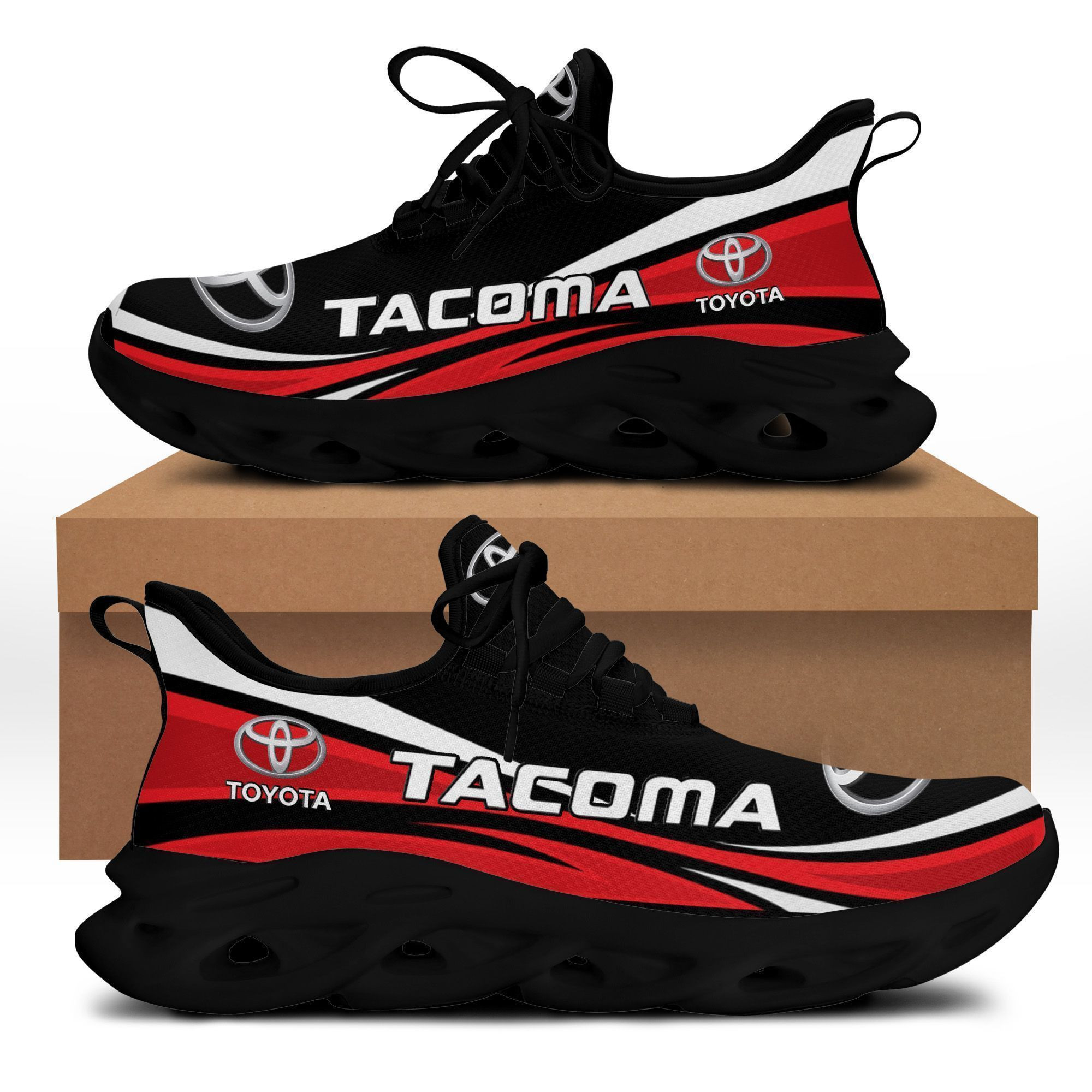 Toyota Tacoma Running Shoes Ver 8 (Red)