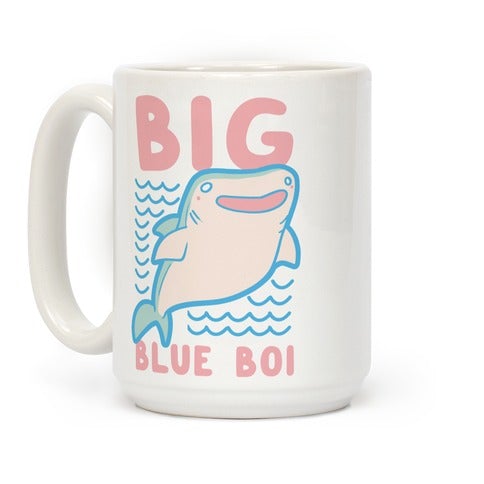 Big Blue Boi Whale Shark Coffee Mug