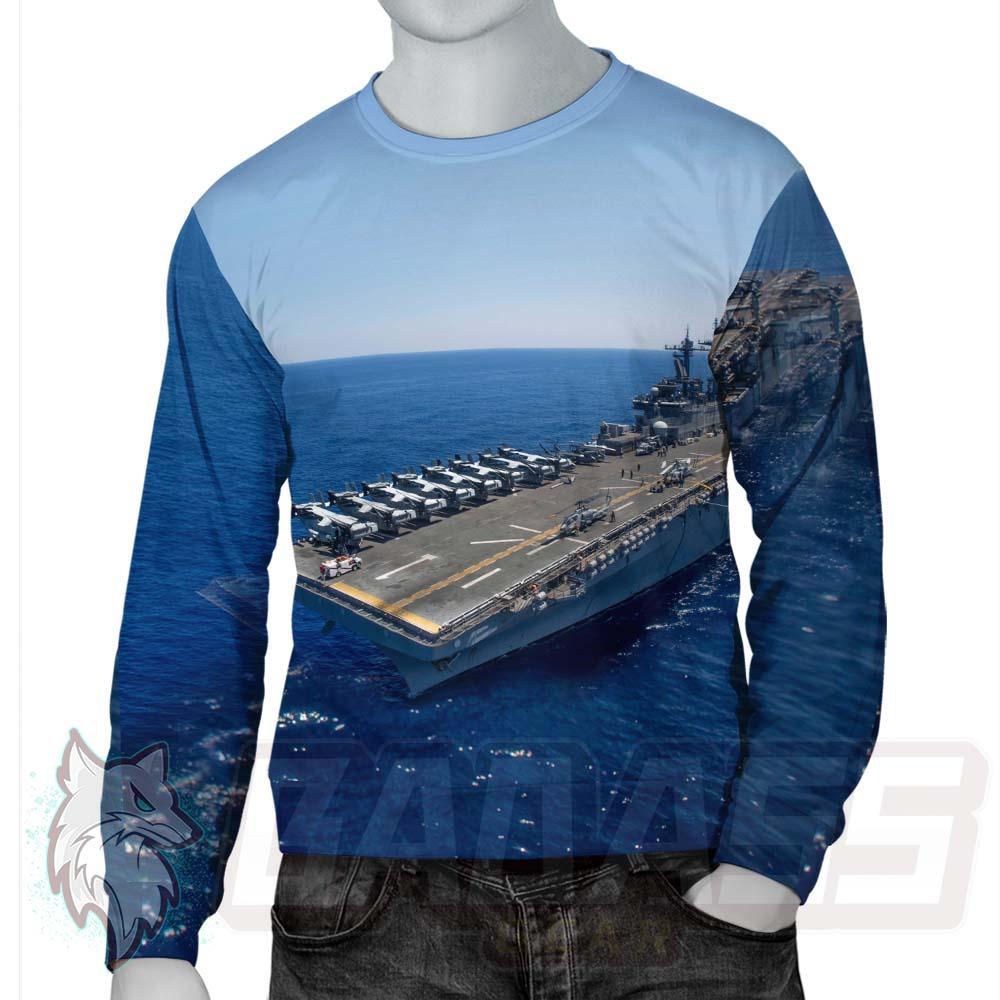 Amzing Uss Wasp BDG-1077 Unisex Sweatshirt