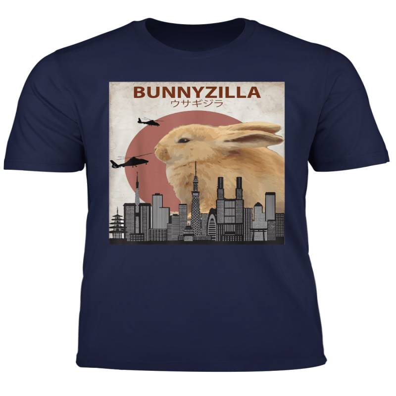 Bunnyzilla Bunny T Shirt Funny Gift For Rabbit Lovers