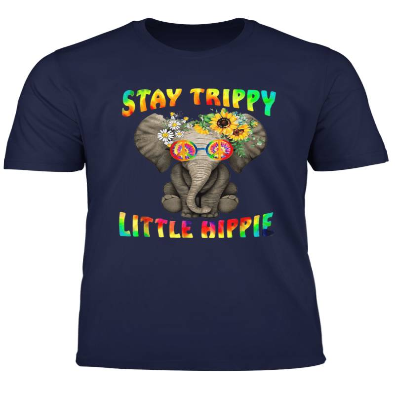 Hippie Life Elephant Hippie Stay Trippy Little Hippie Shirt