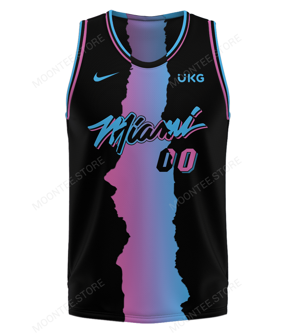 05MiamiHeat001 | CUSTOMIZE YOUR NAME & NUMBER | HOT SALE 3D PRINTED