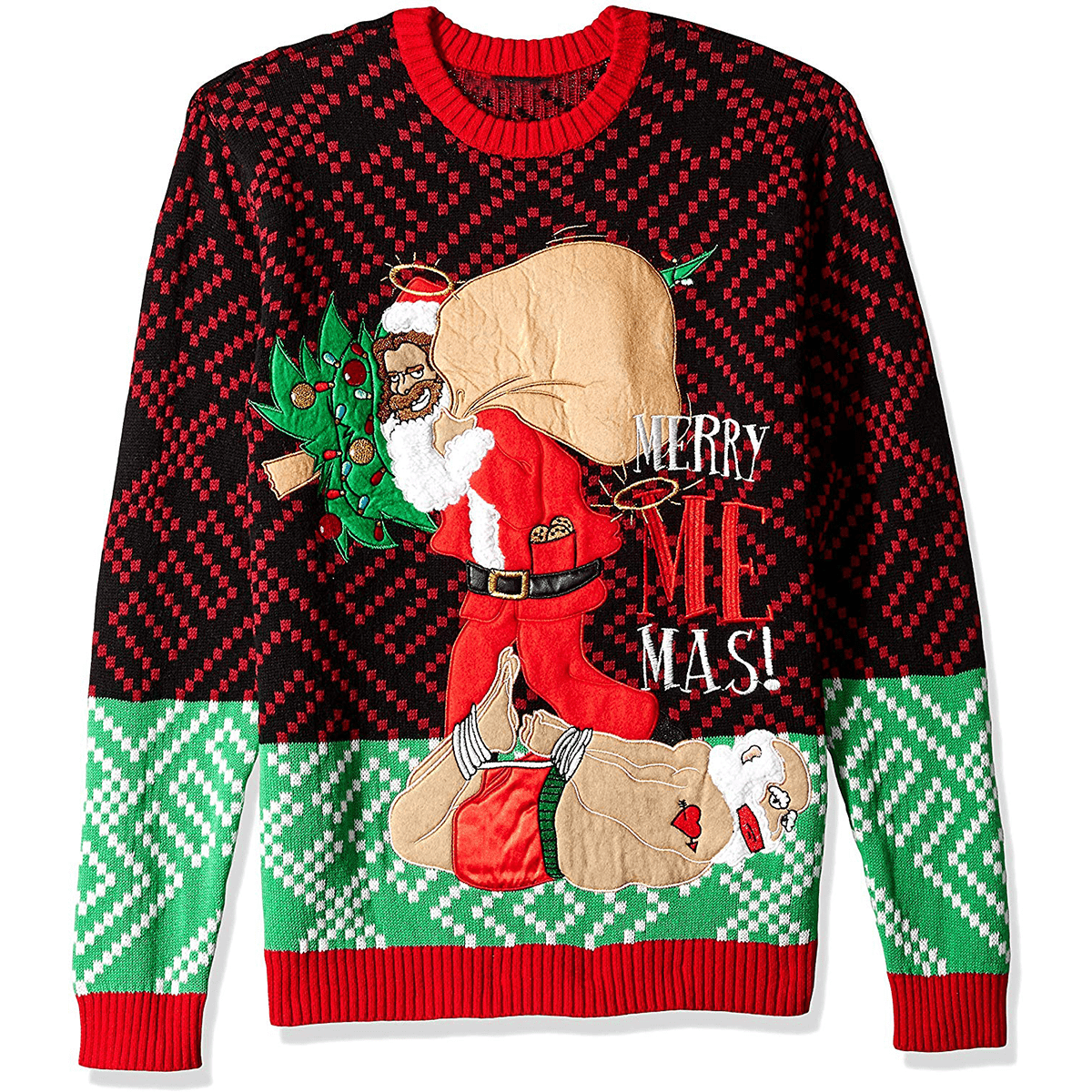 Merry Me Mas Ugly Christmas Sweater