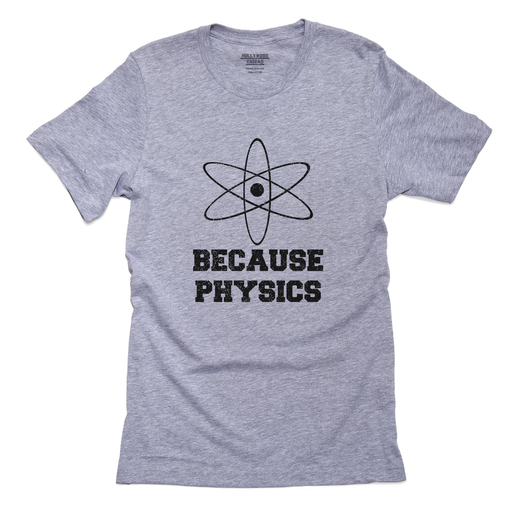 Atom – Because Physics – Vintage Engineering T-Shirt, Framed Print, Pillow, Golf Towel