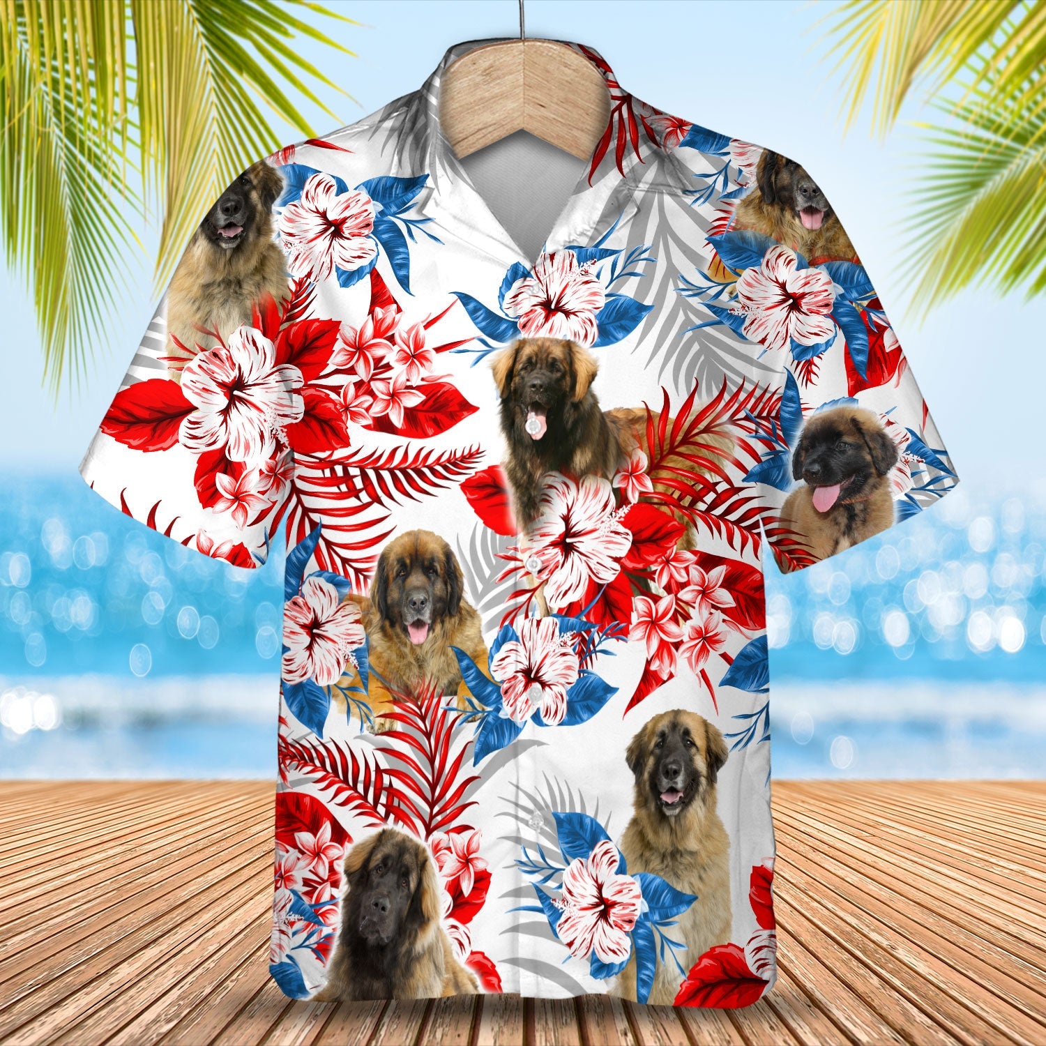 Leonberger Hawaii Shirt Summer Aloha Hawaii For Men And Women Ha49045